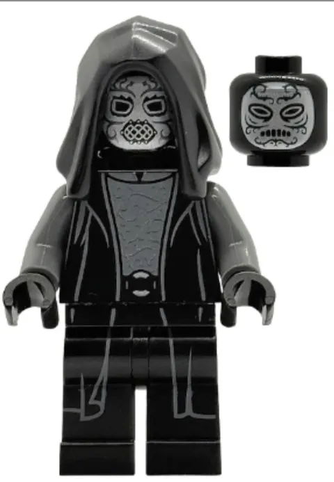 LEGO MINIFIGURE HARRY POTTER DEATH EATER HP614 SET 76459 WITH WAND AND BROOM