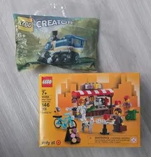 LEGO 40358 - Bean There, Donut That (146 pieces)  NEW + LEGO 30575 Creator Train