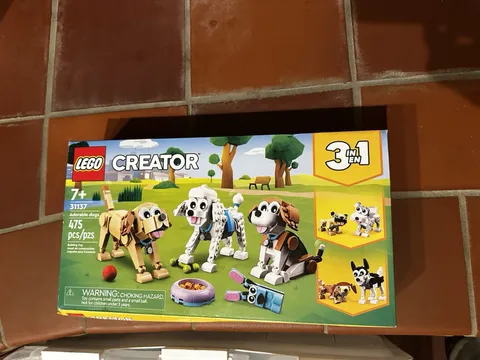 LEGO Creator 3in1 31137 Adorable Dogs Dog Set 475 pcs Ages 7+