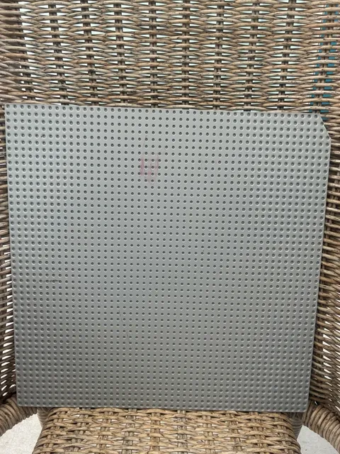 LEGO 4186 Baseplate Light Bluish Gray 48 Studs Vintage 15x15 inches Genuine