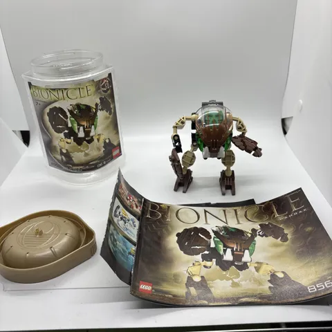 LEGO BIONICLE Pahrak 8560 Complete In Canister (instructions ok)