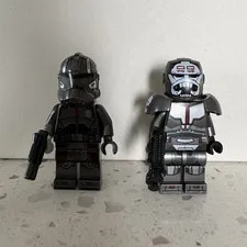 LEGO Star Wars The Bad Batch Echo and Wrecker Minifigure Lot of 2