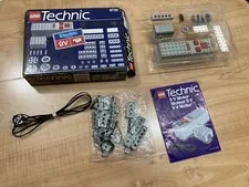 Vintage Lego Technic 8720 Motor Set 9V Complete with Instructions and Box_