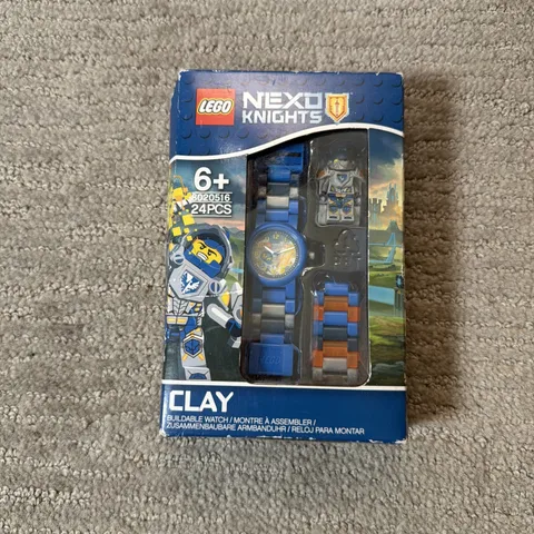 LEGO Nexo Knights Clay Buildable Watch Rare Brand