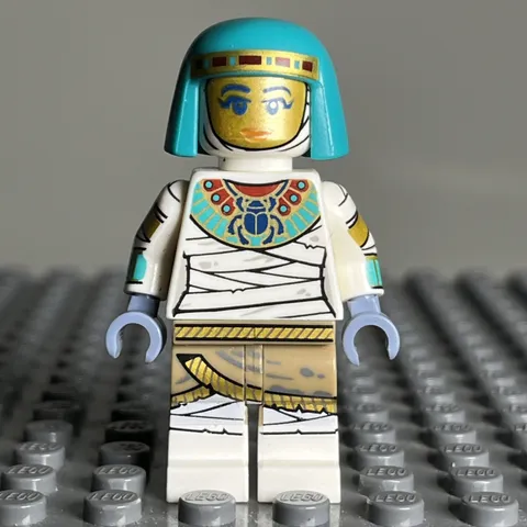 LEGO Minifigure Mummy Queen Collectible Series 19 col347 - 3D