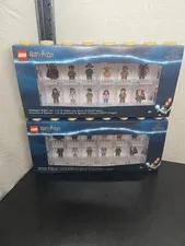 2 X LEGO Storage Products: 40660830 Minifigure Display Case 16 Harry Potter NEW