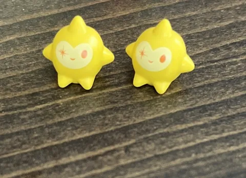 LEGO Minifigure Mini Figure Minifig Animal Pet Star Wish Yellow ASHA Set Of 2 ⭐️