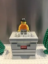 LEGO City Police Jail Prisoner 92116 Minifigure cty0612 From Sets 60130 60126