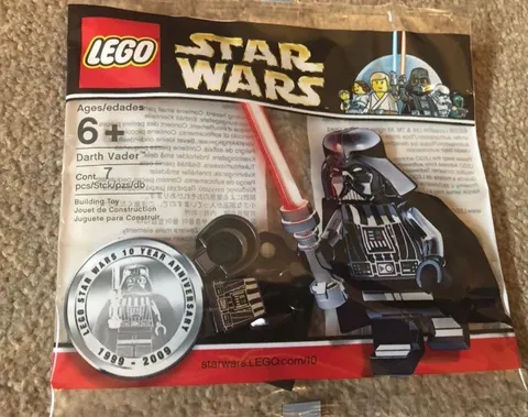 LEGO Chrome Darth Vader 4547551 Star Wars 10th Anniversary AUTHENTIC BRAND NEW