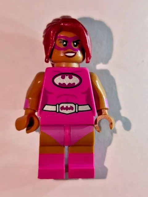LEGO Pink Power Batgirl coltlbm10 Batman Movie CMF S1 NO Cape or Skirt