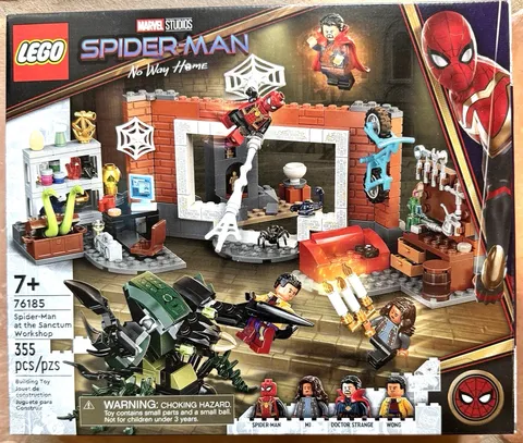New LEGO Marvel Spider-Man at the Sanctum Workshop (76185) MJ, Wong, Dr. Strange
