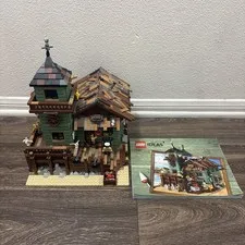 LEGO Ideas: Old Fishing Store #21310 (used, almost complete, manual, no box)