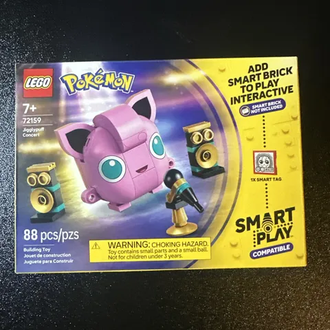 Pokemon X Lego Jigglypuff (Lego Smart Play) Brand New