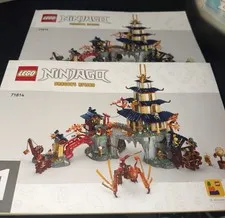 INSTRUCTION MANUAL ONLY from LEGO 71814 Ninjago Tournament Temple City