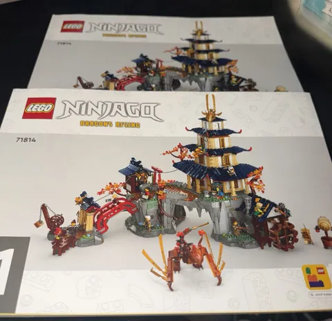 INSTRUCTION MANUAL ONLY from LEGO 71814 Ninjago Tournament Temple City