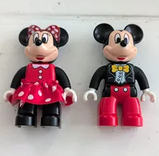 LEGO Duplo Disney Mickey & Minnie Mouse Replacement Figures Pristine