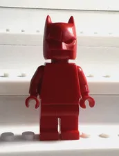 LEGO Batman Red Monochrome Minifigure