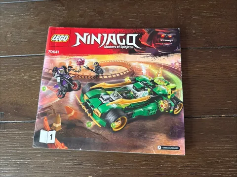 LEGO Ninjago Ninja Nightcrawler (70641) - INSTRUCTION MANUAL ONLY - Book 1