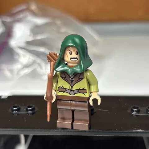 Lego Lord Of The Rings The Hobbit lor026 Mirkwood Elf Guard With Hood Minifigure