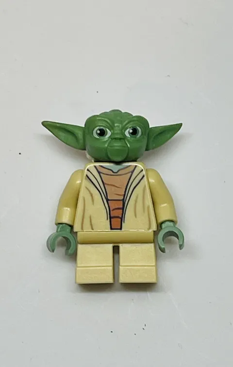 LEGO Star Wars Clone Wars Yoda Minifigure (75002) sw0446