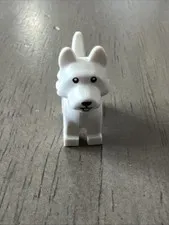 LEGO 26078pb001 White Terrier Dog Show Winner Series 16