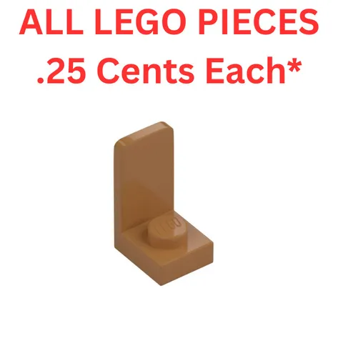 LEGO Bracket 1x1 with 1x2 Plate Up Medium Nougat 73825 - Genuine LEGO Parts