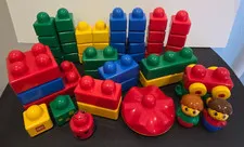 Lego Duplo Primo Blocks Toys 49 pc lot preschool toddler baby building vintage