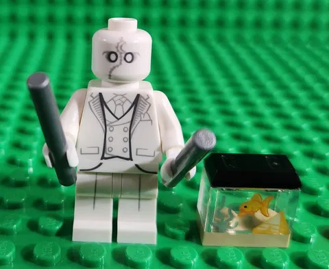 Marvel Studios Lego Mr. Knight Minifigure Authentic
