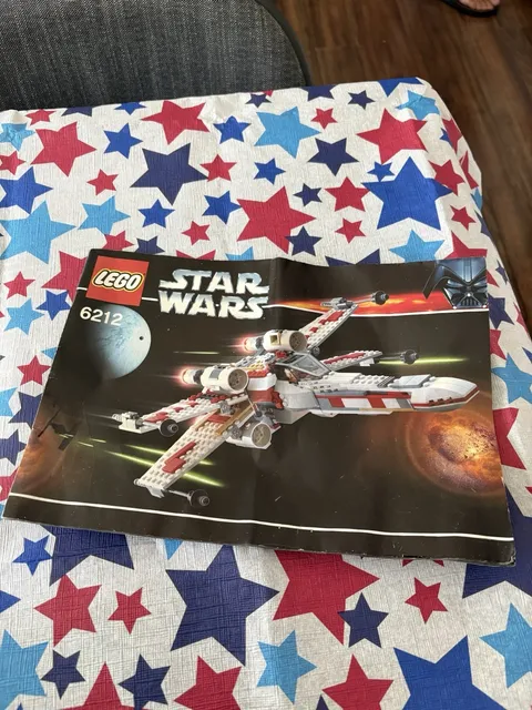 Lego Star Wars X-wing Fighter 6212 Loose Pieces - SEE DESCRIPTION