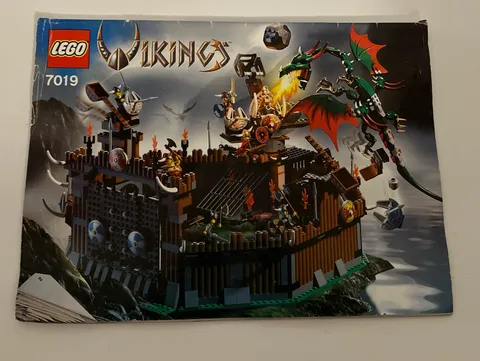 LEGO Viking Instructions 7019 FORTRESS Instructions FAFNIR DRAGON MANUAL ONLY