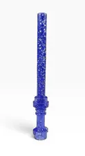 Official Lego Unreleased Color Monochrome Trans Purple Glitter Lightsaber