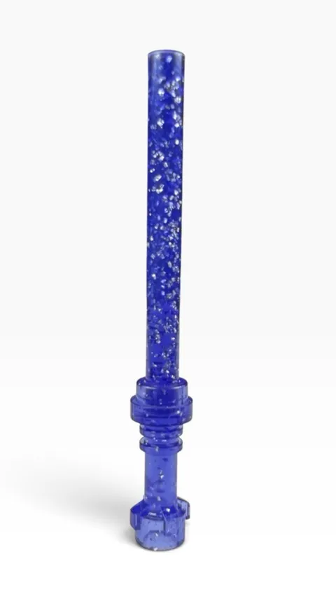 Official Lego Unreleased Color Monochrome Trans Purple Glitter Lightsaber