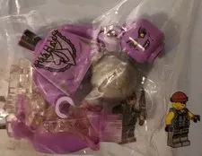 Lego Ghostbusters "Library Ghost" Minifigure Brand New Unassembled Wrong Head