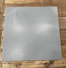LEGO Gray 48x48 Baseplates Lot of 2 – Genuine LEGO Large Building Plates – 3811