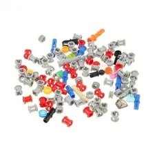 100 LEGO Technic small parts approx. 20 g stopper pin bush mixed e.g.: 3713 4265