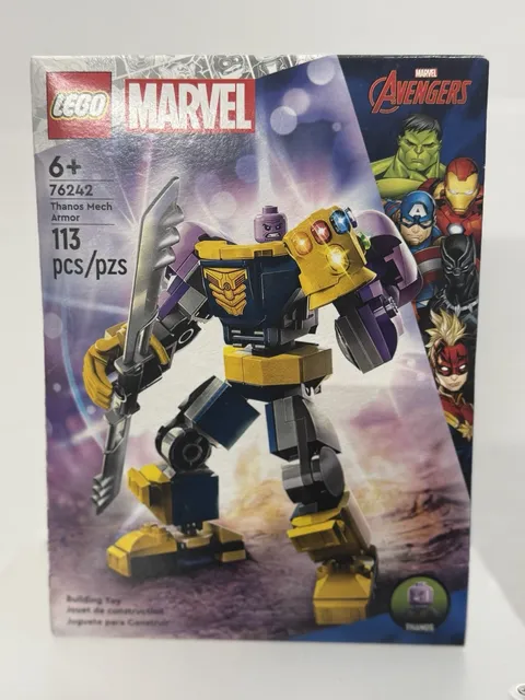 LEGO Super Heroes: Thanos Mech Armor (76242) New Sealed Retired