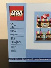 LEGO 40692 Candy Store Limited Edition Complete Set 345 Pieces Age 12+