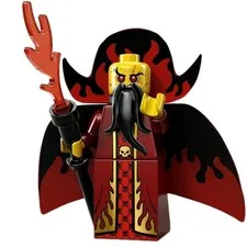 2015 Lego Minifigure Series 13 Evil Wizard 71008 Retired New Sealed Package 🔥