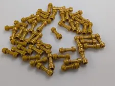 Lego Lot  x50 Pearl Gold Minifigure, Weapon Lightsaber Hilt Straight # 64567