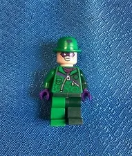 Lego SH0088 - The Riddler - Green and Dark Green Zipper Outfit