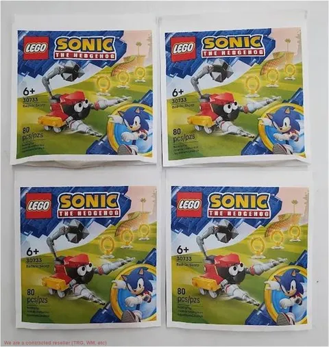 LOT OF 4 LEGO Sonic Badnik: Skorp 30733