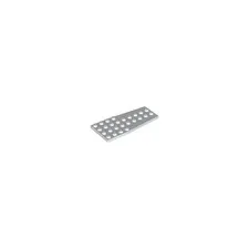 LEGO 4x White Wedge, Plate 4 x 9 without Stud Notches inv.598