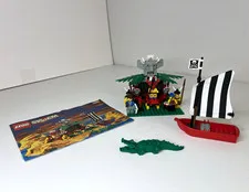 LEGO Pirates Islanders 6262 King Kahuka’s Throne w Manual. No box. 100% complete