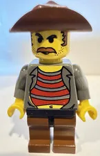 LEGO Minifigure-Mr. Cunningham (Black Hips) (adv019) Adventurers Dino Island