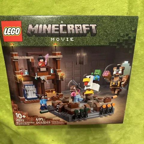LEGO 21272 A MINECRAFT MOVIE Woodland Mansion Fighting Ring New Sealed
