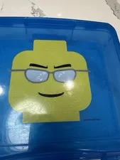 Lego Storage Container Blue/Yellow 848-102822