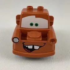 Lego Duplo Disney Pixar Cars Tow Mater Figure Building Block Character Truck