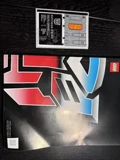LEGO Optimus Prime 10302 Transformers Instruction Book And Stickers Only