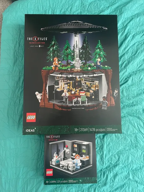 Lego Ideas The X-Files (21369) + Scully's Lab (40896) New Sealed Ships ASAP