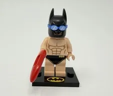 Lego Swimsuit Batman 71020 The LEGO Batman Movie Series 2 Minifigure Incomplete 